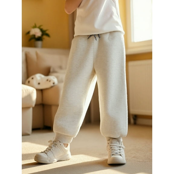 Laughing Child Warm Space-Themed Fleece Jogger Pants Featuring Plush Interior Designed for Ultimate Comfort and Everyday Versatility
