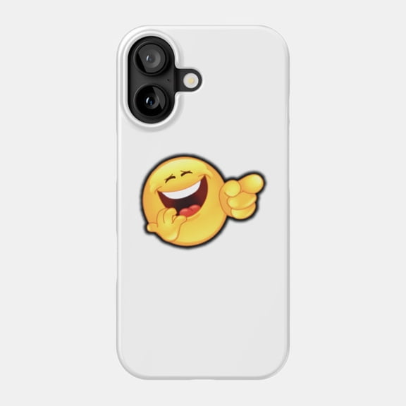 Laughing Crying Face Emoji Funny Graphic Case for Apple iPhone 11 to 17 Series