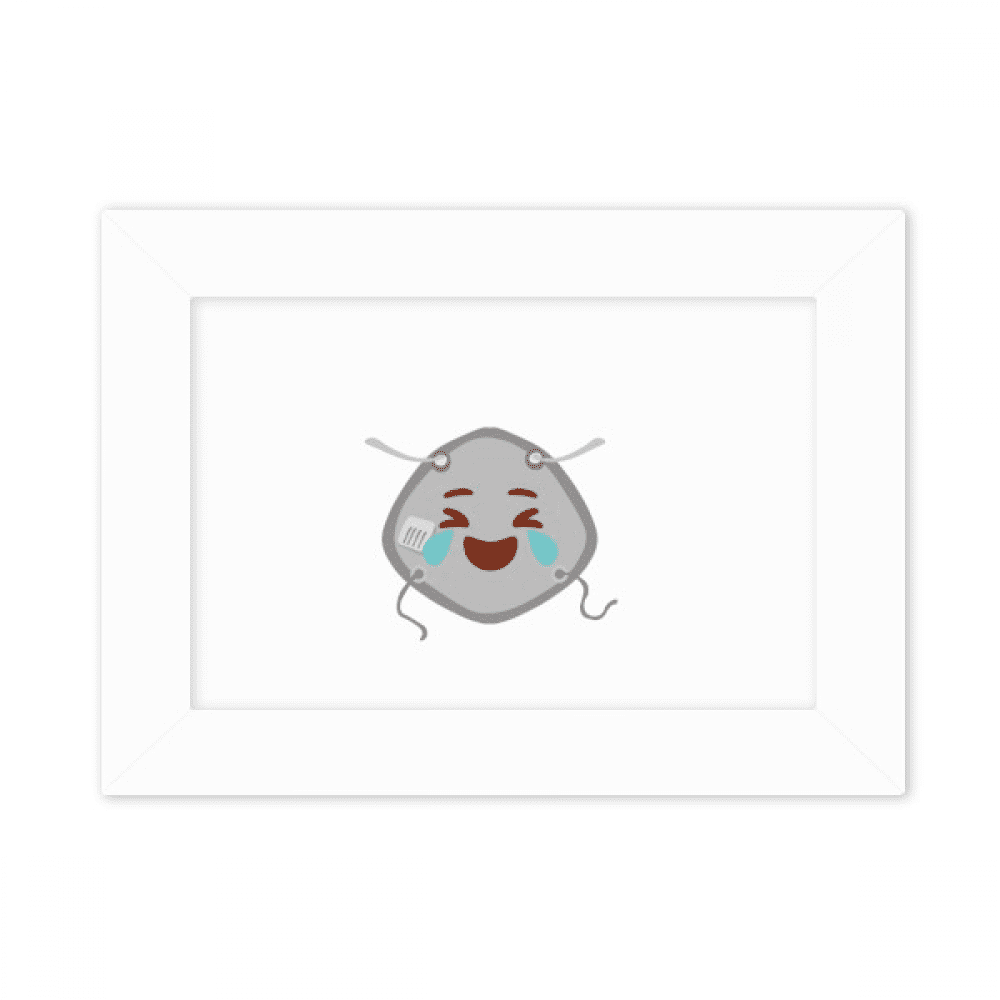 Laughing Crying Happy Head Expression Photo Mount Frame Picture Art Painting Desktop 5x7 inch