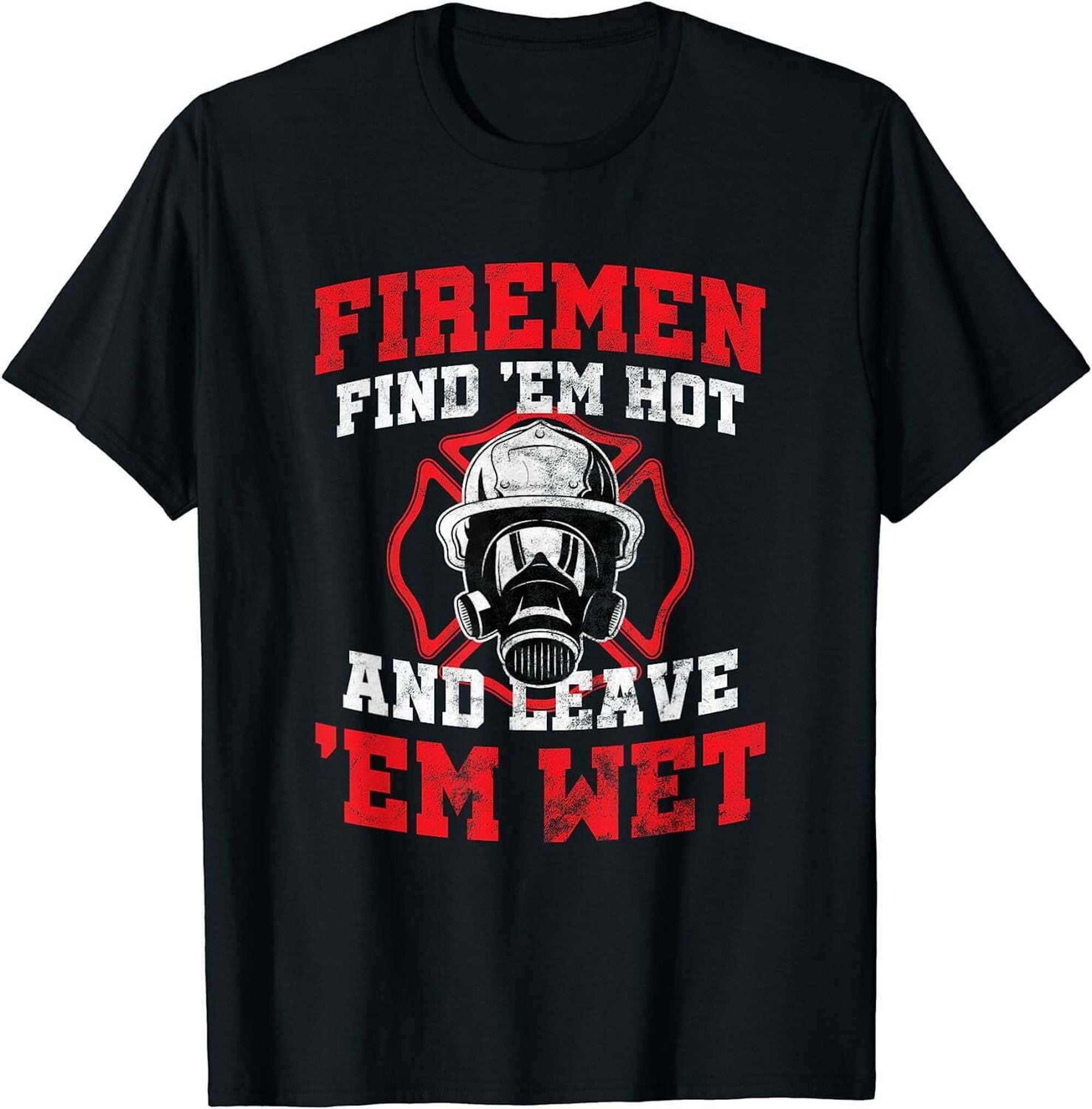 Laughing Flames Hilarious Firefighter Shirt for LightHearted Jokes