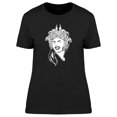 thumbnail image 1 of Laughing Gorgon Graphic T-Shirt Women -Image by Shutterstock, Female 3X-Large, 1 of 2