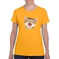 thumbnail image 1 of Laughing Kittens T-Shirt Women -Kayomi Harai Designs, Female XX-Large, 1 of 4