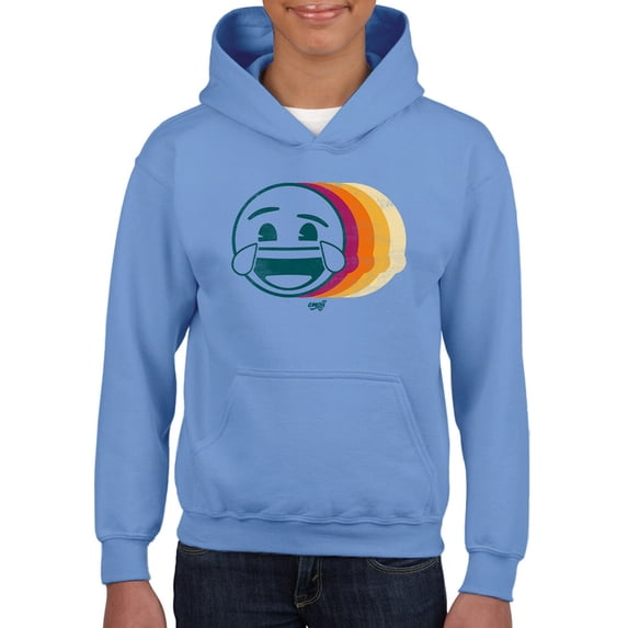 Laughing Layers - Retro Emoji Aesthetic Graphic Youth's Hoodie