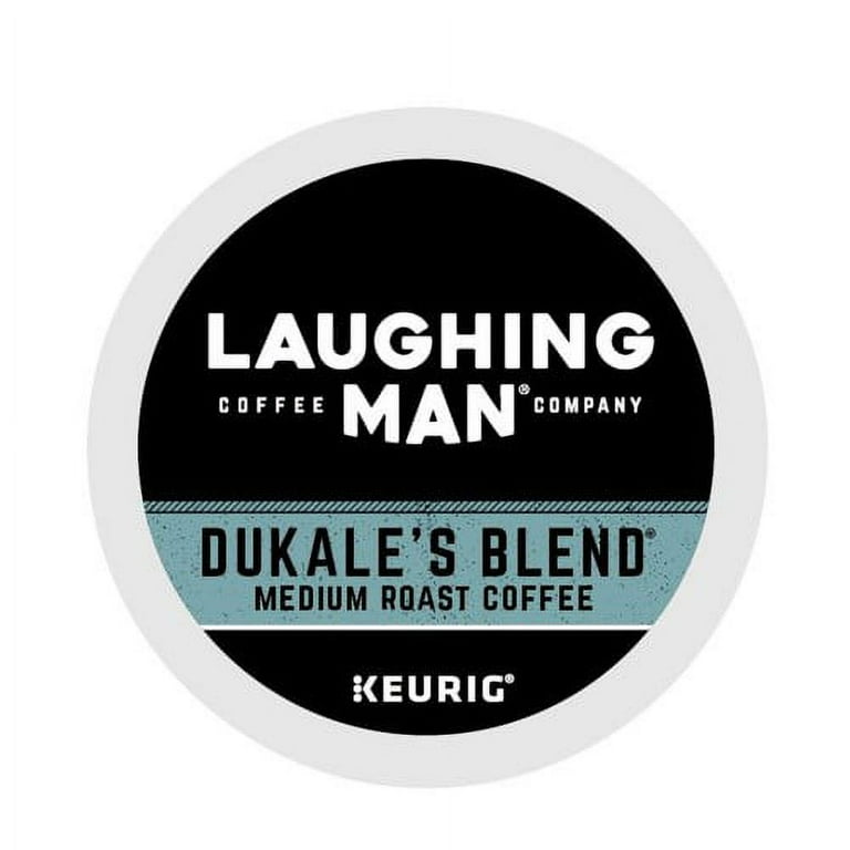 Laughing Man Coffee Dukale s Blend K Cup Pods 22 Box 8338 Walmart