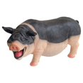 thumbnail image 1 of Laughing Pig Statue Sculpture, 1 of 1