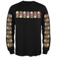 thumbnail image 1 of Laughing Skulls Long Sleeve T-Shirt - Large, 1 of 1
