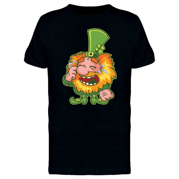 Laughing St Patricks Dwarf Tee Men's -Image by Shutterstock