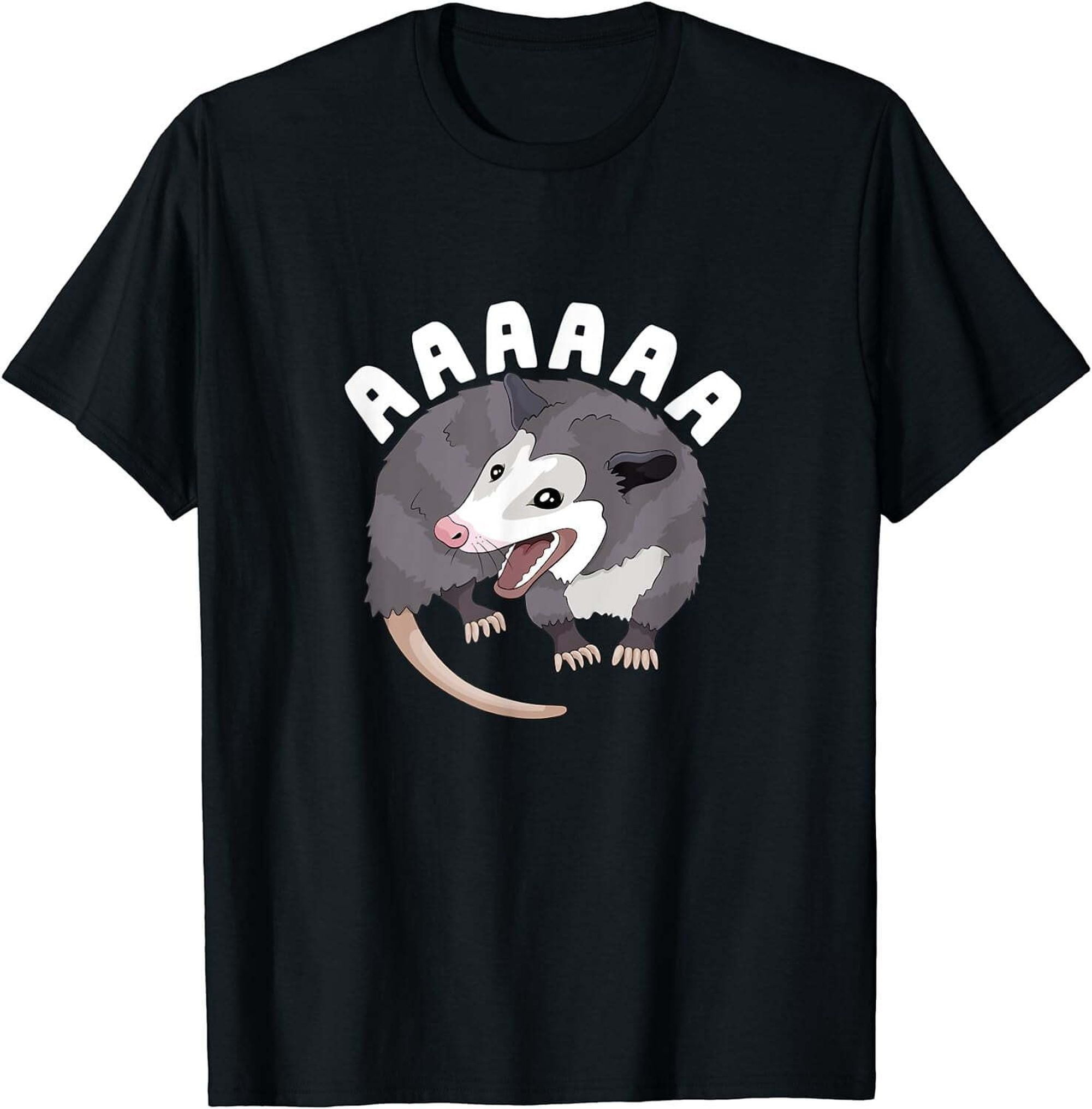 Laughing Your Stress Away: Get Hilarious Opossum Meme Tee for Instant