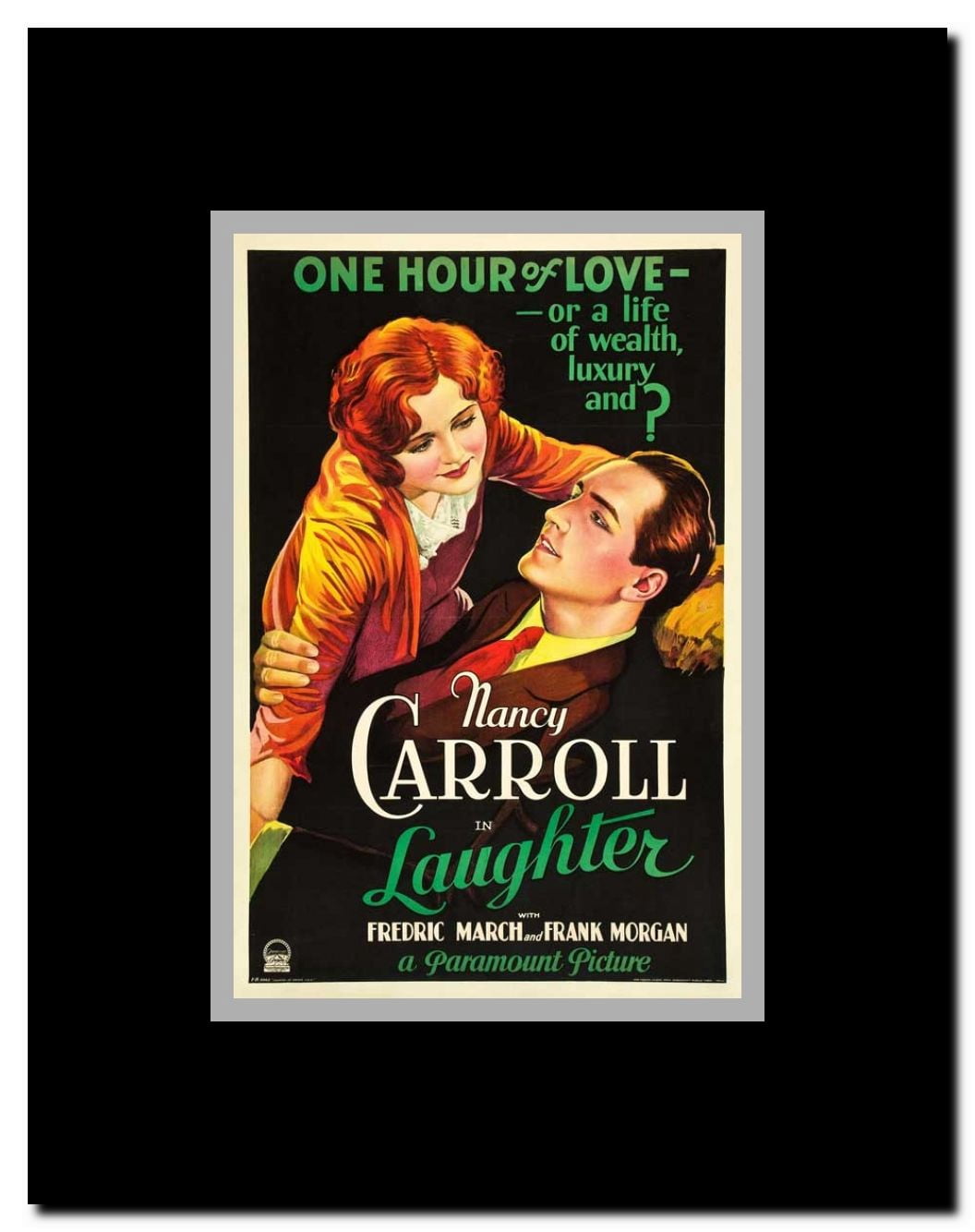 Laughter Framed Movie Poster