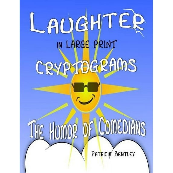 Pre-Owned Laughter in Large Print Cryptograms: The Humor of Comedians Paperback