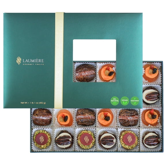 Laumière Gourmet Fruits | Dried fruit and nut basket | Gift dried fruit | Fruit gift box | Holiday fruit and nuts | Birthday gift | Fathers Day Gift
