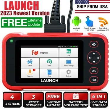 Launch CRP123i OBD2 Scanner ABS SRS Transmission Engine Code Reader SAS OIL Throttle Reset Maintenance 12V Car Scanner Auto VIN Diagnostic Scan Tool OBD EOBD OBDII CAN Scanner Lifetime Free Update