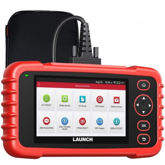 LAUNCH CRP129X V3.0 Elite OBD2 Scanner, ABS/SRS/Transmission/Engine Code Reader, Red