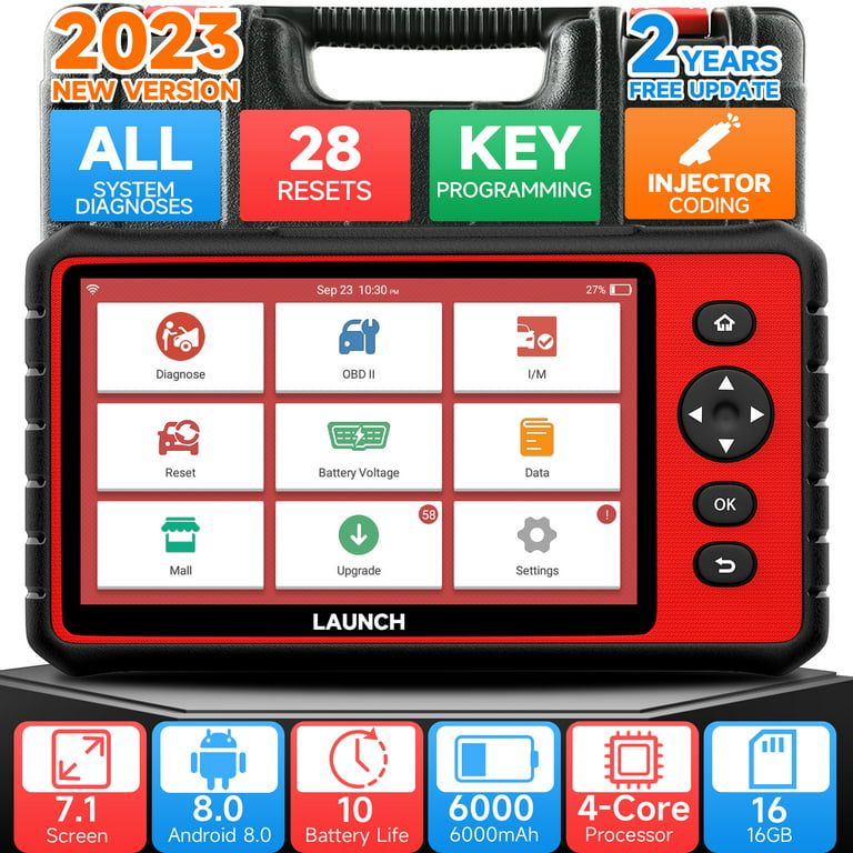 LAUNCH CRP909 Pro OBD2 Scanner All System Car Diagnostic Tablet IMMO TPMS  ABS US