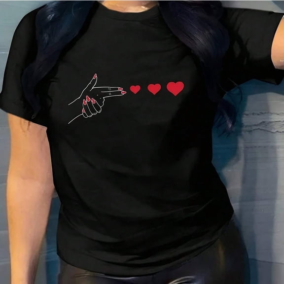 Launch Print Wo FaS1Hion Cool C1Asual All-Match Summer Basic S1Hirt