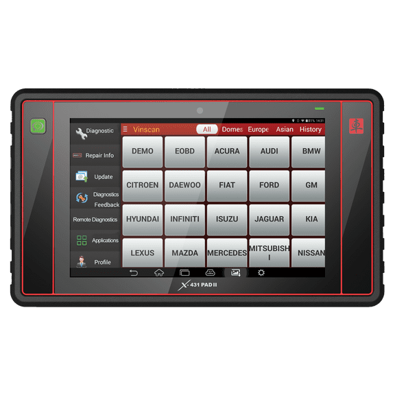 Launch Tech 301180411 Automotive Diagnostic Tool Multicolor