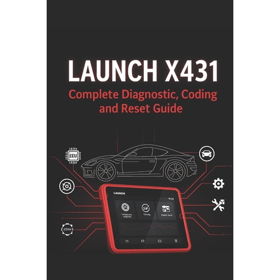 Launch X431: Complete Diagnostic, Coding, and Reset Guide: Supports all functions: Smart Diagnose, Service Reset, ECU Co, (Paperback)