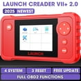 thumbnail image 1 of LAUNCH Creader VII+ V2.0 OBD2 Scanner ,Automotive Check ABS SRS Transmission & Engine Code Reader,Diagnostic Scan Tool, Free Update, 1 of 10