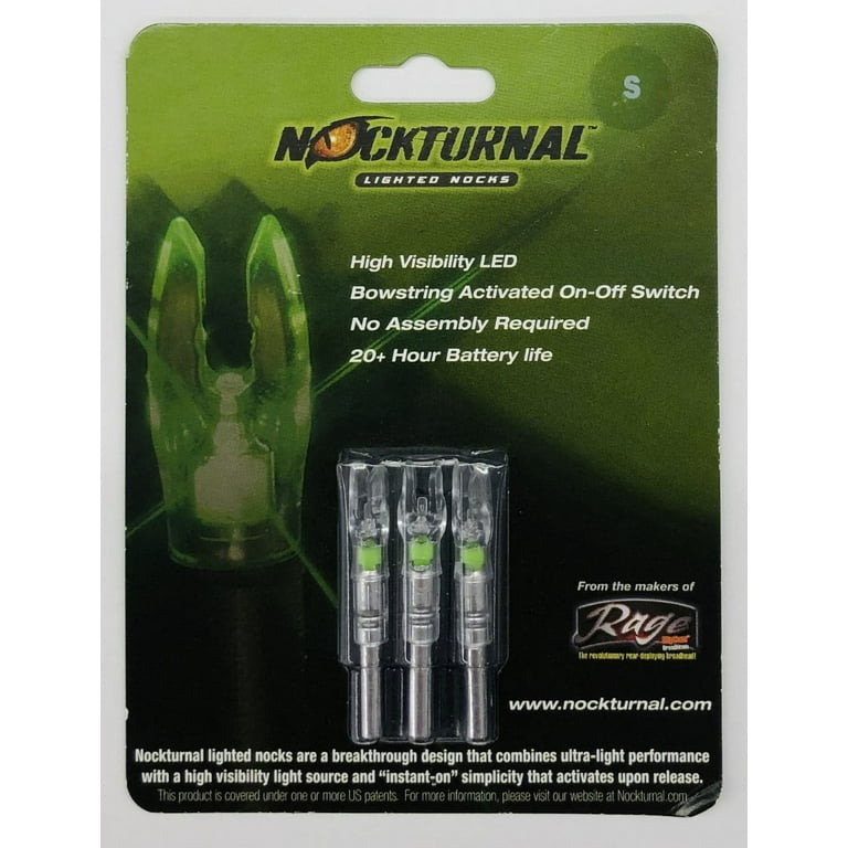 Launchpad Nocturnal Lighted Crossbolt Nocks Walmart