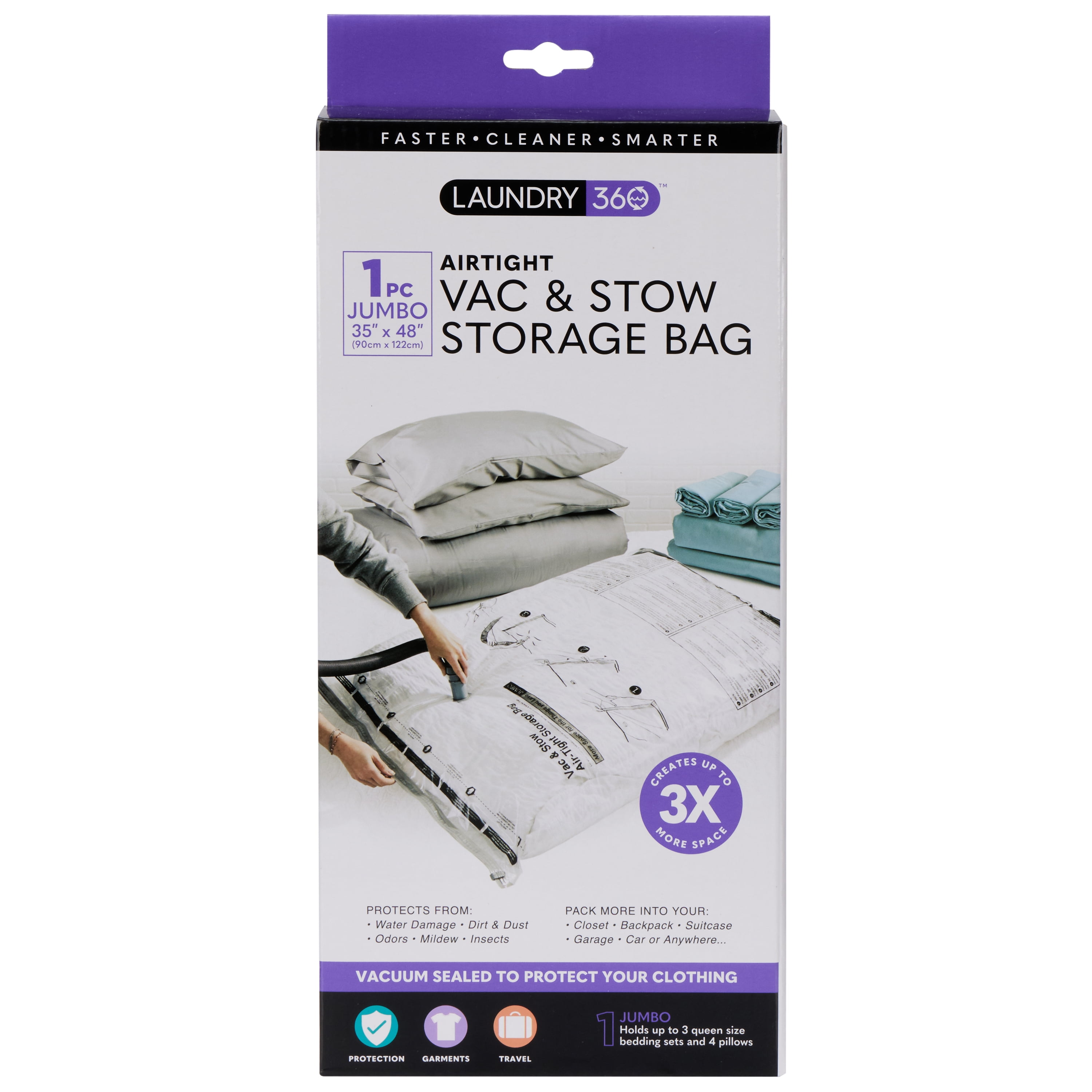 Jumbo Clear Airtight Vacuum Storage Bag for Bedding