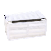 Laundry 360 Sanitized Polyester Padded Sneaker Wash Bag in White