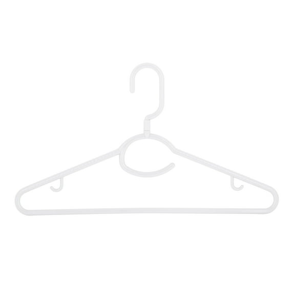 Laundry 360 5 pack Swivel Neck Hangers in White