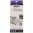 thumbnail image 1 of Laundry 360 X-Large Vacuum Storage Bags, Plastic, Closet Organizer, Clear, 2 Count, 1 of 8