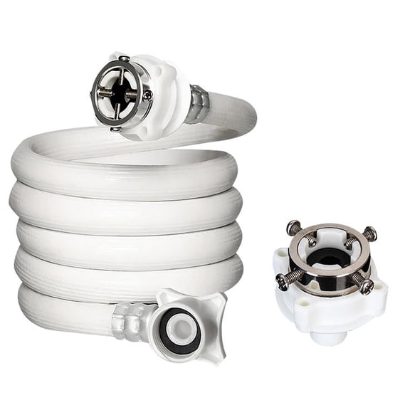 Laundry Adapter, Durable PVC, Explosion Proof, High Strength Pressure Resistance, Easy Installation, Thick Wear-resistant Structure, Steel Head, Anti-corrosion, For Wide