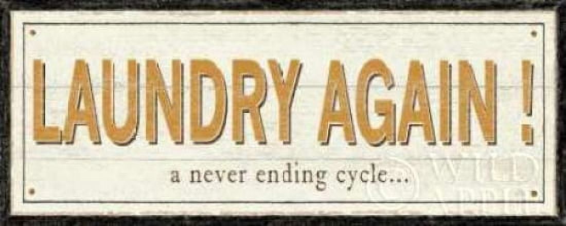 Laundry Again Canvas Art - Pela (24 x 48)