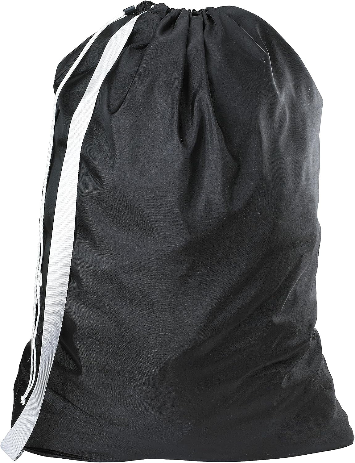 Laundry Bag With Shoulder Strap, Black 30" X 40" Grade 100