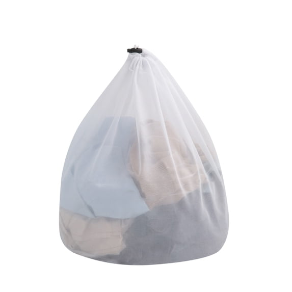 Laundry Bags Mesh Wash Bags,Reusable Fine-Hole Drawstring Mesh Laundry Bag Machine Washable Protective Wash Bag,Delicate Laundry Bag Lingerie Bags for Washing Delicates Easy Fit Bra, Sock,40x50cm