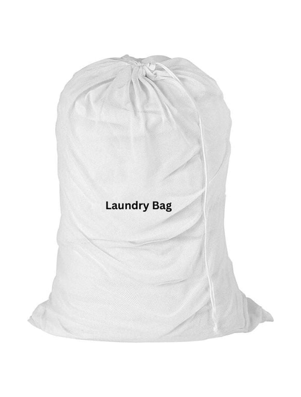 Laundry Bags with Embroidery LAUNDRY size 70x50cm CottonPoly fabric
