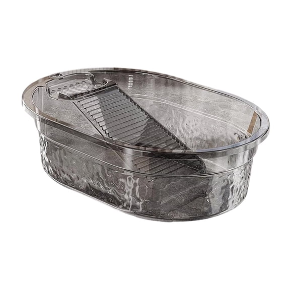 Laundry Basin Washboard Tub Portable PET ABS PP Material for Home Dormitories Clothes Washing