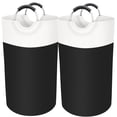 thumbnail image 1 of Laundry Basket, 90L Laundry Hamper, Freestanding Baskets Collapsible Tall Clothes Hamper with Extended Handles for Clothes Toys, Waterproof, Round(2-Pack ), 1 of 7