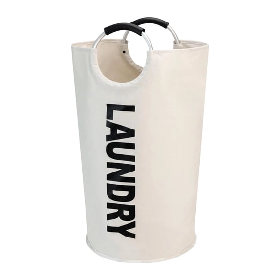 Laundry Basket, Collapsible Laundry Bag, Freestanding Tall Clothes Hamper, Foldable Washing Bin