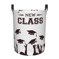 thumbnail image 1 of Laundry Basket, Congratulation New Class Laundry Hamper Waterproof Laundry Bag Clothes Hamper Laundry Bin with Handles for Bedroom, Living Room, Kids Room, 1 of 6