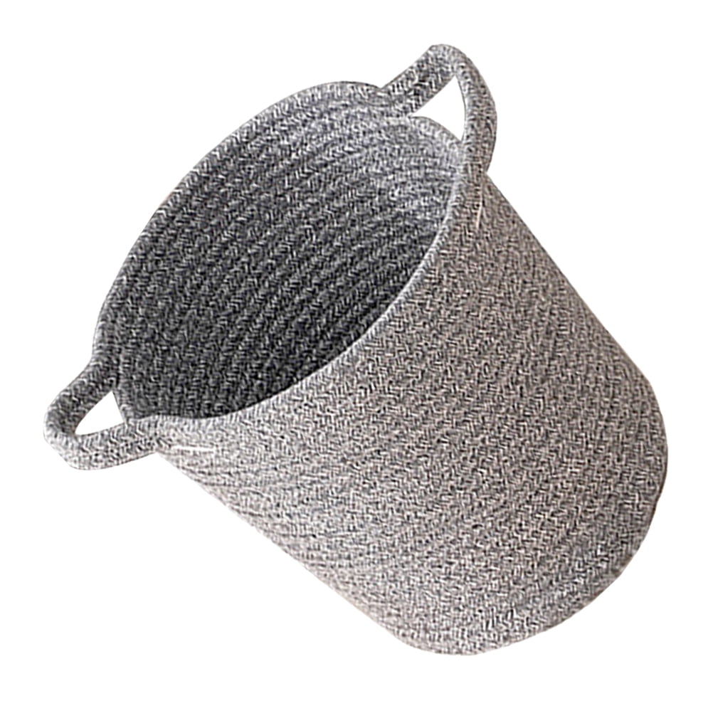 Laundry Basket Cotton Rope Hamper Hampers for Collapsable Clothes