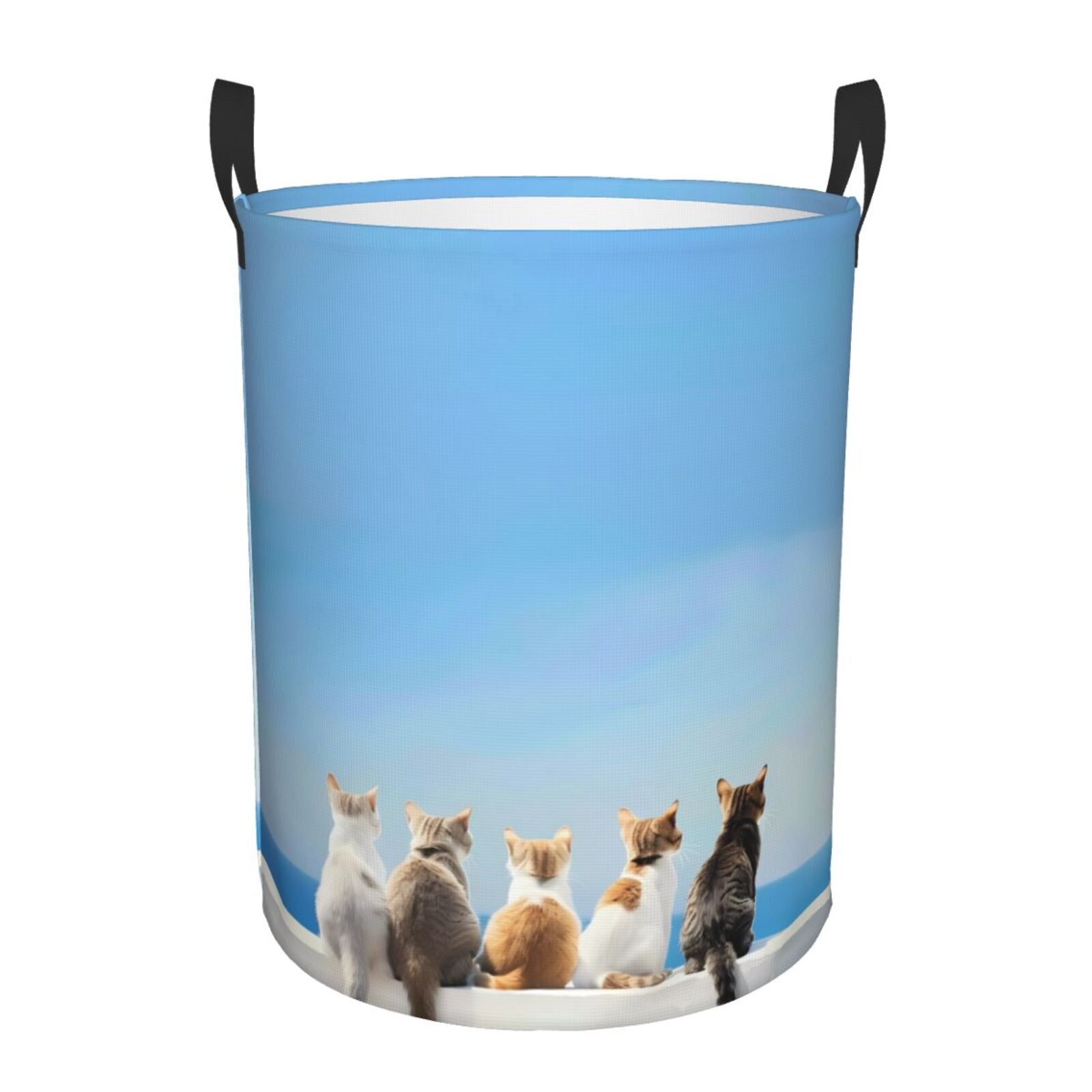 Convenient Cute Animal Cotton Linen Washing Clothes Laundry Basket Bag Hamper Storage 87111