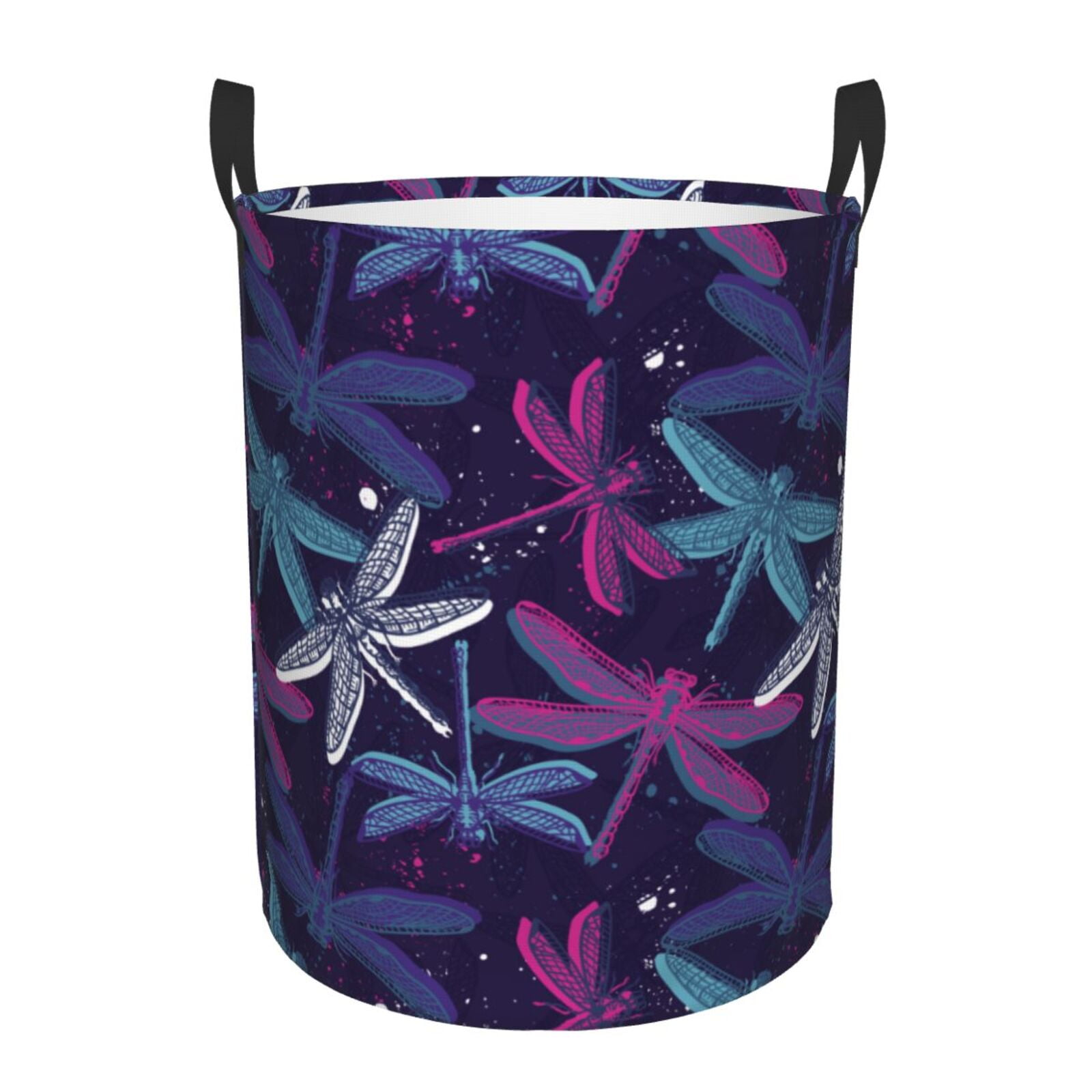 Dragonfly Shine Quilted Laundry Basket NCU0DDK578 main image 1