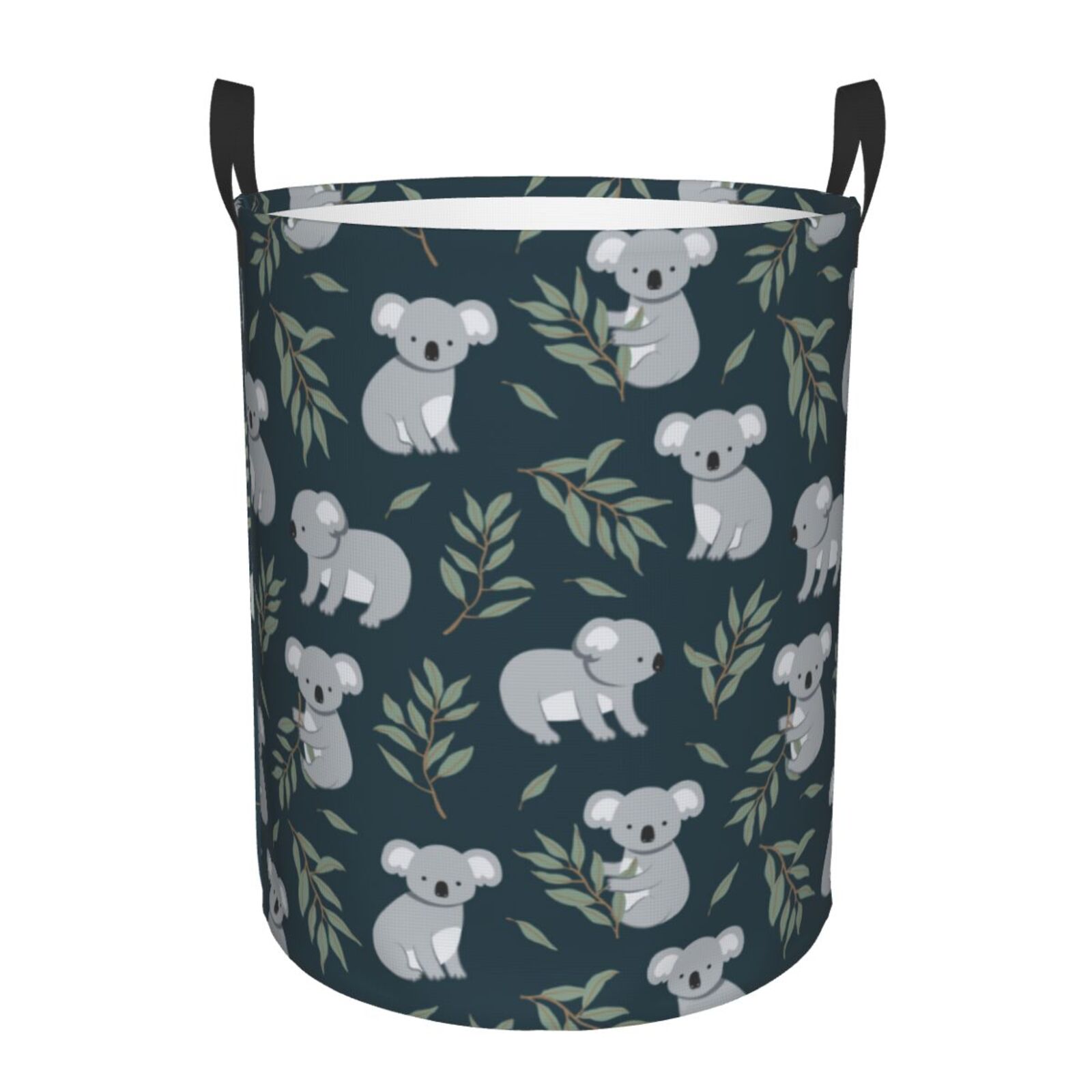 Cute Koala Laundry Hamper – Collapsible Storage Bin With Handle For Clothes, Toys & Nursery - View #3