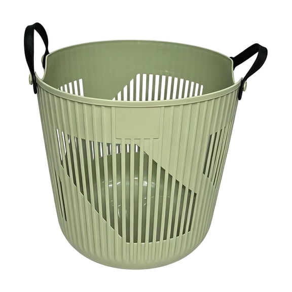 Laundry Basket Dirty Clothes Bin Stackable Storage Basket Large-Capacity Bathroom Hamper Mint Green 1 Pack