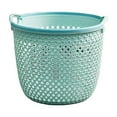 thumbnail image 1 of Laundry Basket, Dirty Clothes Storage, Portable Large Capacity Laundry Hamper with Hollow Breathable Design, Durable Plastic Material for Bathroom Bedroom Laundry Room Organization, 1 of 9