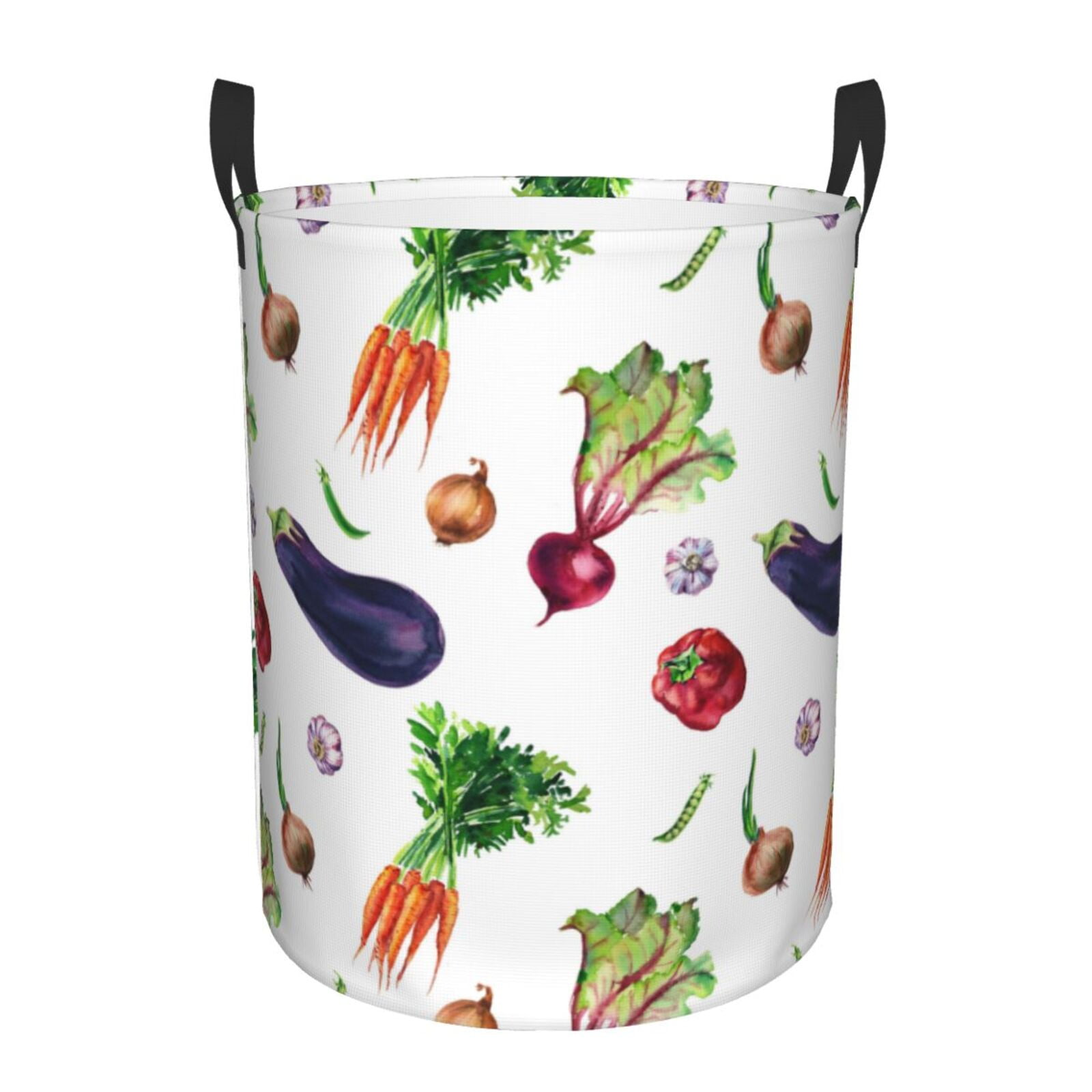 Laundry Basket Eggplant onion garlic chilies Freestanding Laundry