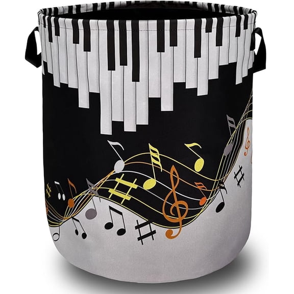 Laundry Basket Foldable With Handles Tote Bag Oxford Cloth Colorful Laundry Hamper Clothes Storage Bucket Toy Organizer For Bathroom/Laundry/Bedroom