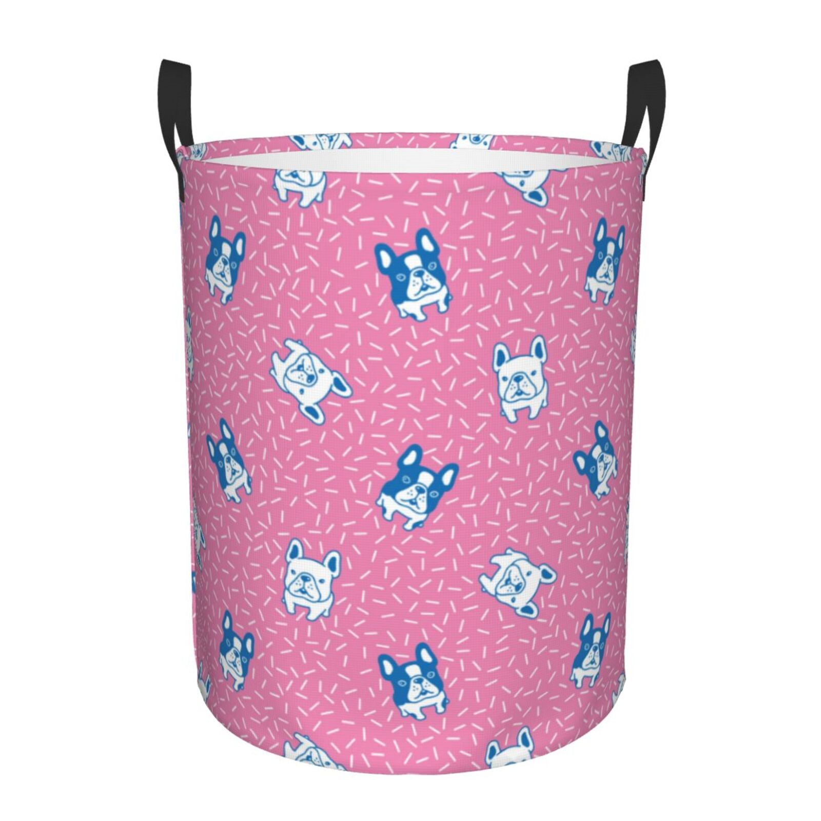 Bulldog Cozy Mood Quilted Laundry Basket NCU0NNT1345