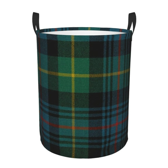 Laundry Basket Girl Boy for Organizer B Toy Basket Storage Clothes Large Hamper Laundry Plaid Tartan