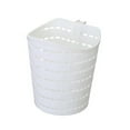 thumbnail image 1 of Laundry Basket, Hanging Storage Basket, Rotating Organizer with Hook, Plastic Storage Basket, Bathroom Organizer, Utility Hamper, Space Saving Storage for Laundry Room, Closet, 1 of 6