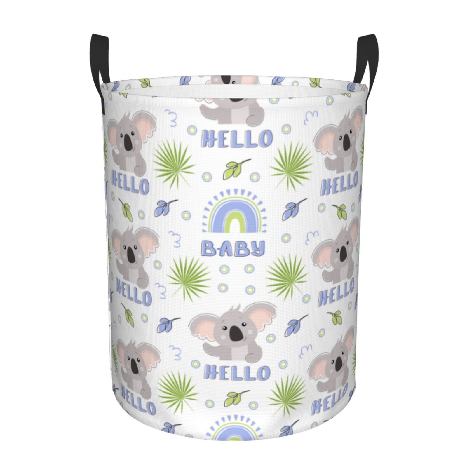 Cute Koala Laundry Hamper – Collapsible Storage Bin With Handle For Clothes, Toys & Nursery - View #8