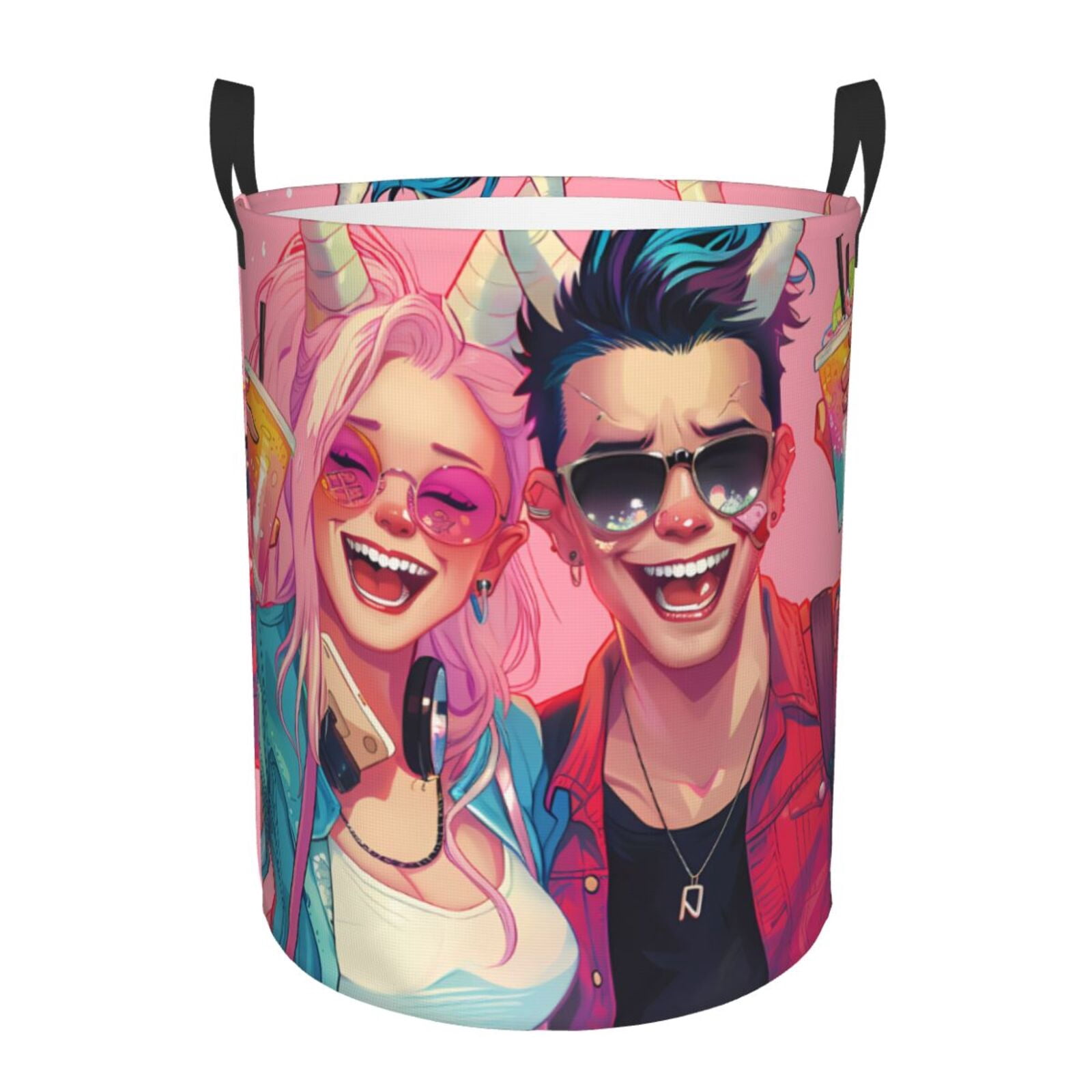 Laundry Basket, Hip Hop People No.111 Laundry Hamper Waterproof Laundry ...