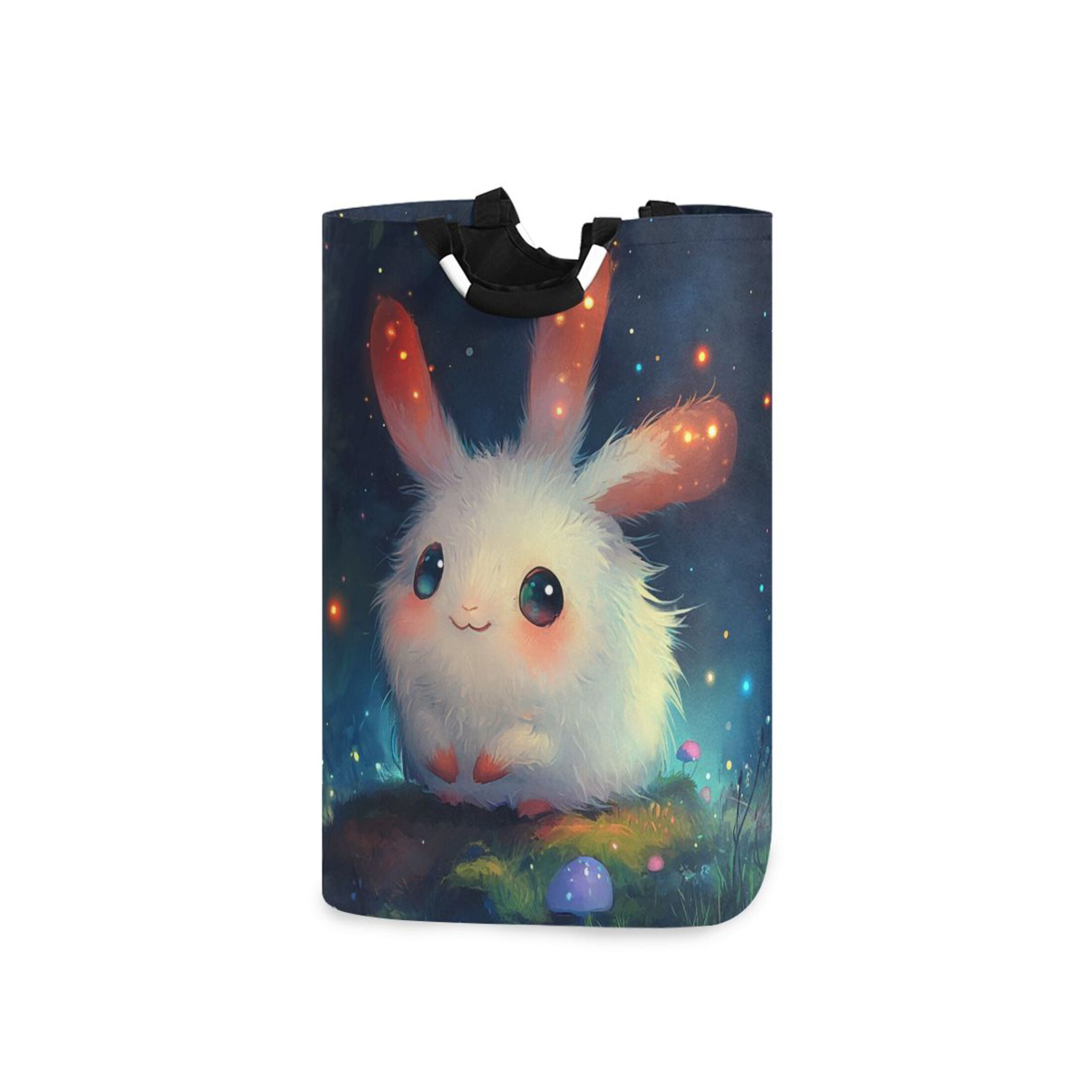 Three Ear Rabbit Laundry Basket Laundry Hampers 12.6*11* 22.7 Inch Storage Basket ...